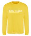 Sweatshirt CSS sucks yellow фото