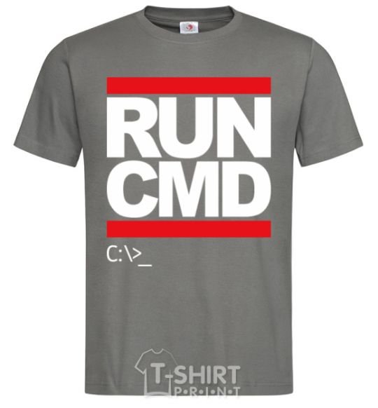 Men's T-Shirt Run CMD dark-grey фото