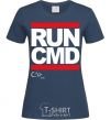 Women's T-shirt Run CMD navy-blue фото