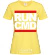 Women's T-shirt Run CMD cornsilk фото