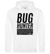 Men`s hoodie Bug hanter White фото