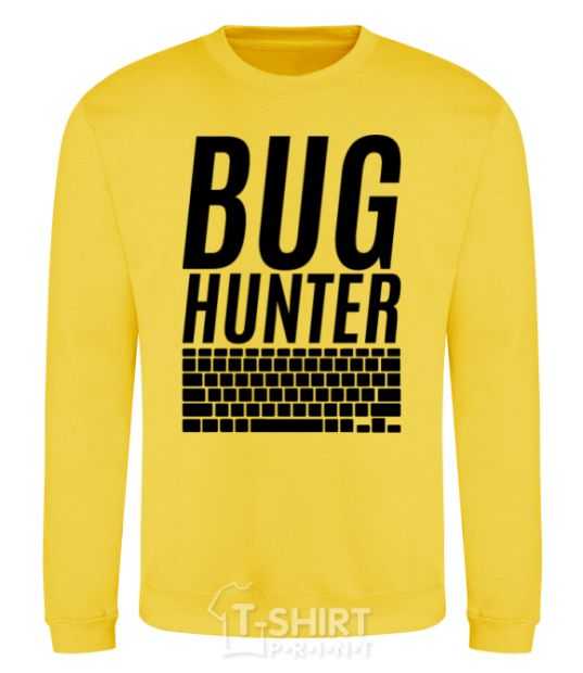 Sweatshirt Bug hanter yellow фото