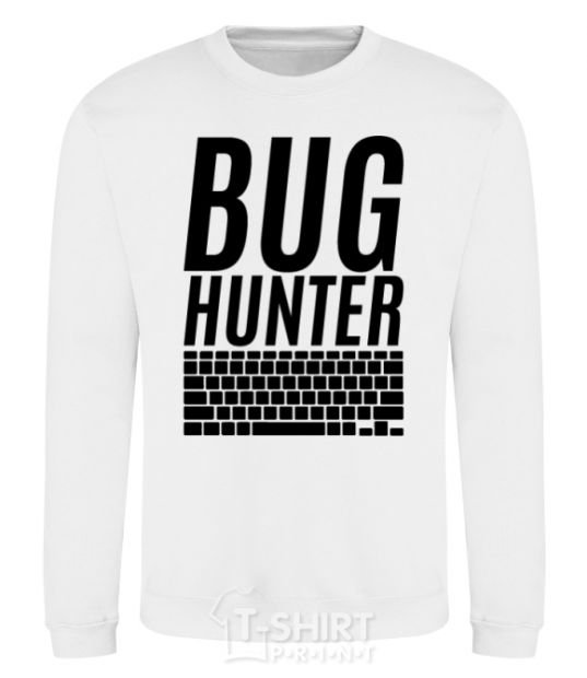 Sweatshirt Bug hanter White фото