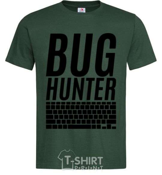 Men's T-Shirt Bug hanter bottle-green фото