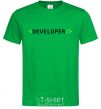 Мужская футболка Developer Зеленый фото