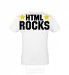 Мужская футболка HTML Rocks Белый фото