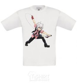 Kids T-shirt Shu Kurenai White фото