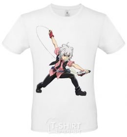 Men's T-Shirt Cuza card White фото