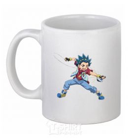 Ceramic mug Walt Aoi White фото