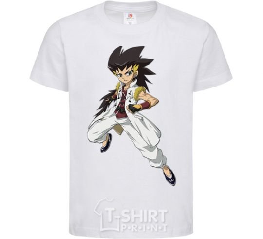 Kids T-shirt Dashan Wang White фото