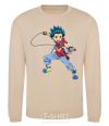 Sweatshirt Beyblade Walt Aoi sand фото