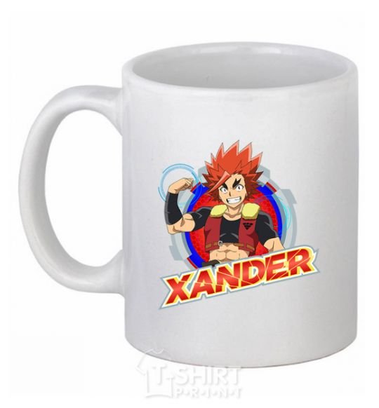 Ceramic mug Beyblade Xander White фото