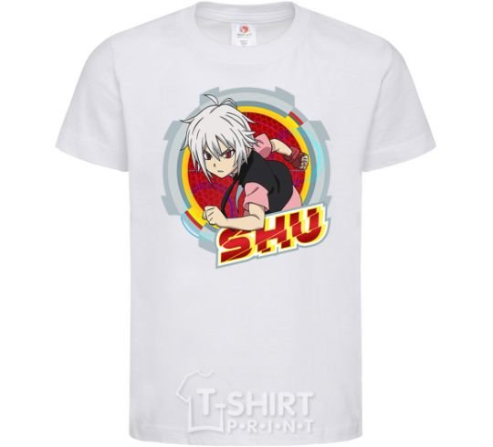 Kids T-shirt Shu White фото