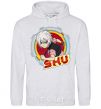 Men`s hoodie Shu sport-grey фото