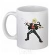 Ceramic mug Rantaro Kiyama White фото