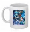 Ceramic mug BEYBLADE BURST White фото