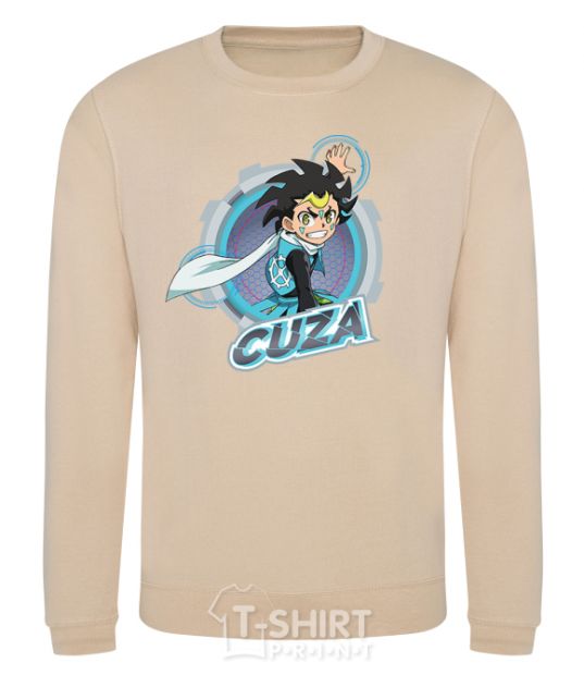 Sweatshirt Cuza badge sand фото