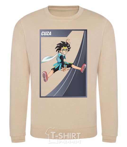 Sweatshirt Cuza card sand фото