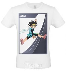 Men's T-Shirt Cuza card White фото