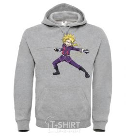 Men`s hoodie Wakiya sport-grey фото