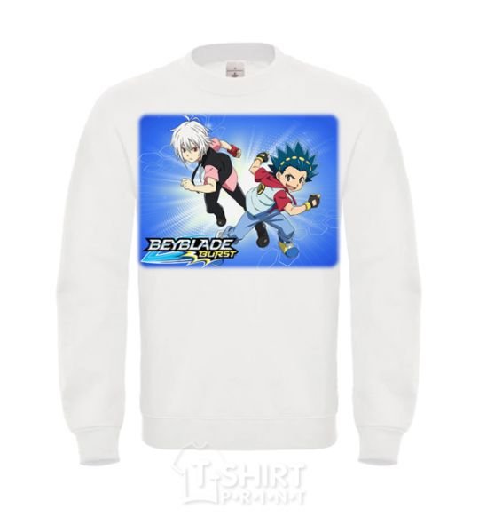 Sweatshirt BEYBURST White фото