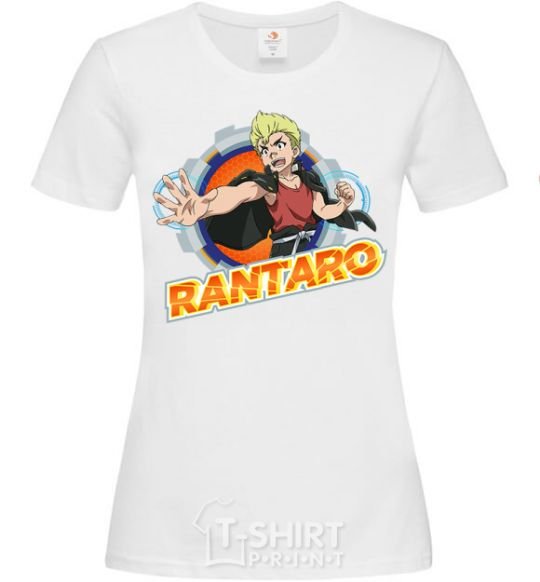 Женская футболка Rantaro Badge Белый фото