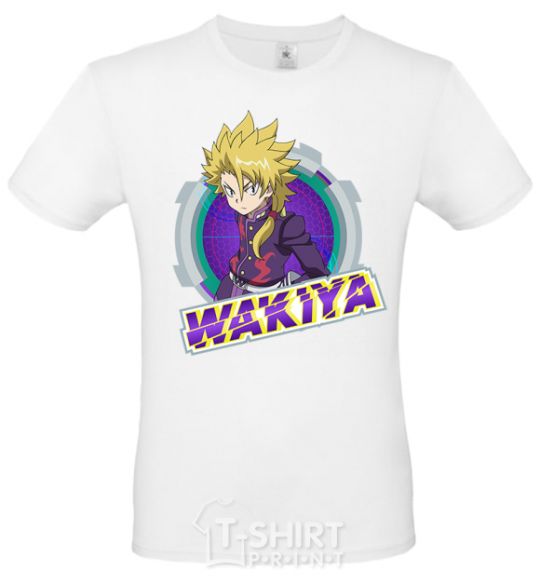 Men's T-Shirt Wakiya badge White фото