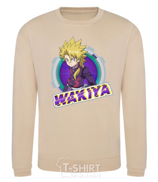 Sweatshirt Wakiya badge sand фото