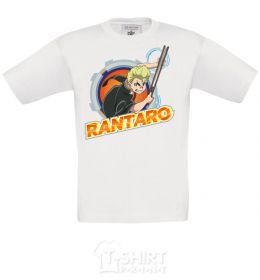 Kids T-shirt Badge Rantaro White фото