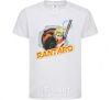 Kids T-shirt Badge Rantaro White фото