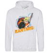 Men`s hoodie Badge Rantaro sport-grey фото