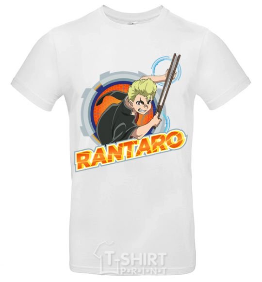 Men's T-Shirt Badge Rantaro White фото