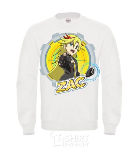 Sweatshirt Zac badge White фото