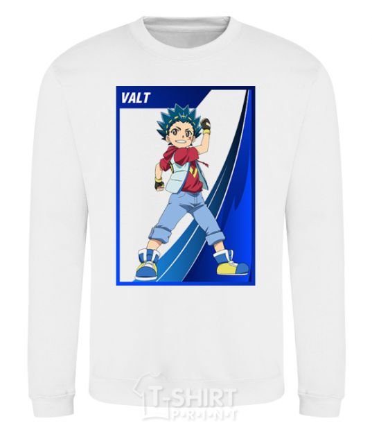 Sweatshirt Walt card White фото