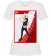 Women's T-shirt Shu card White фото