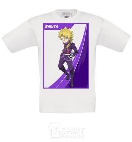 Kids T-shirt Wakiya card White фото