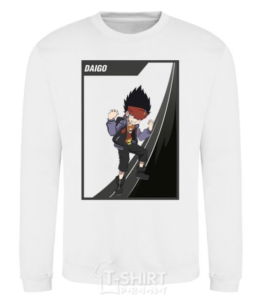 Sweatshirt Daigo card White фото