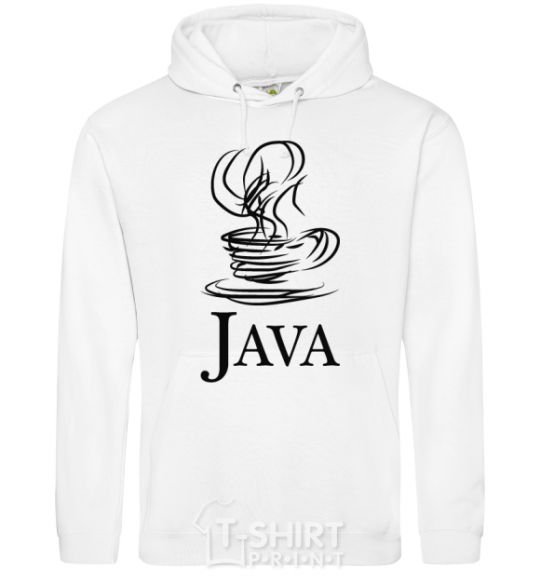 Men`s hoodie Java White фото