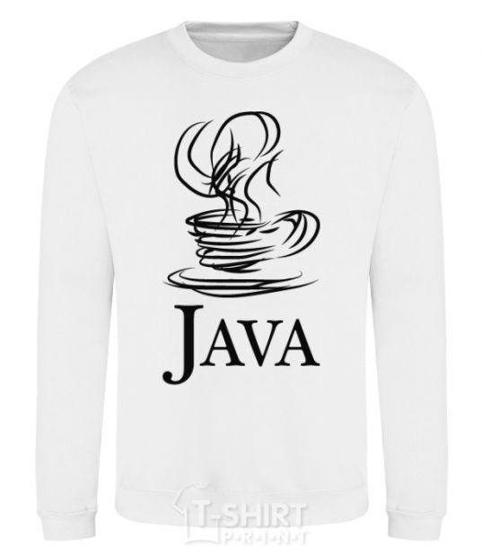 Sweatshirt Java White фото