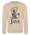 Sweatshirt Java sand фото