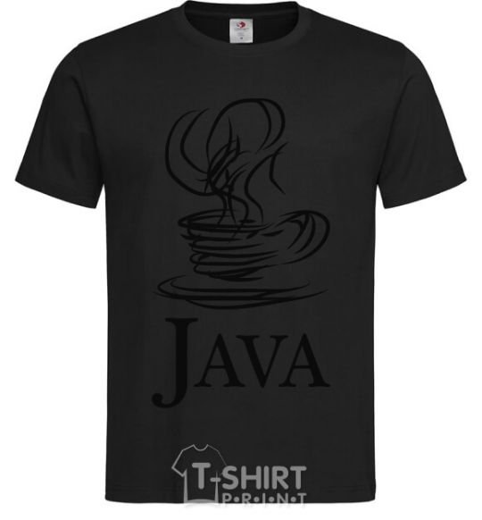 Men's T-Shirt Java black фото