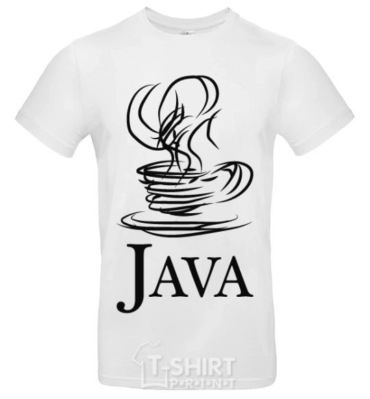 Men's T-Shirt Java White фото