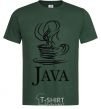 Men's T-Shirt Java bottle-green фото