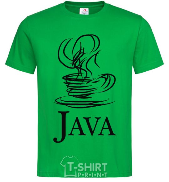 Мужская футболка Java Зеленый фото