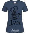 Women's T-shirt Java navy-blue фото