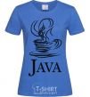 Women's T-shirt Java royal-blue фото