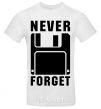 Men's T-Shirt Never forget White фото