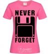 Women's T-shirt Never forget heliconia фото