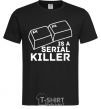 Мужская футболка Alt F4 - serial killer Черный фото