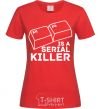 Women's T-shirt Alt F4 - serial killer red фото